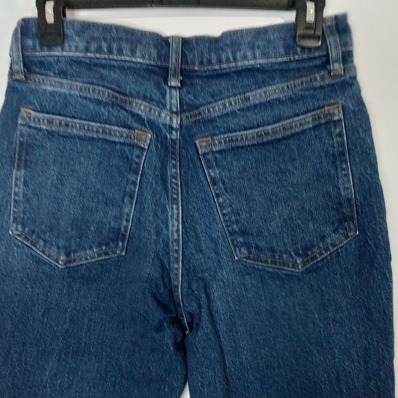 Abercrombie & Fitch Women"s Size 28/6 Dark Blue The Vintage High RiseFlare Jeans - Picture 6 of 11